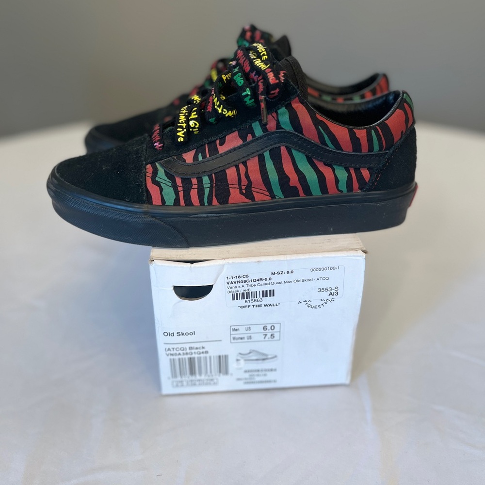 🔥Vans x A Trube Called Quest Old Skool Vans With Original Box🔥